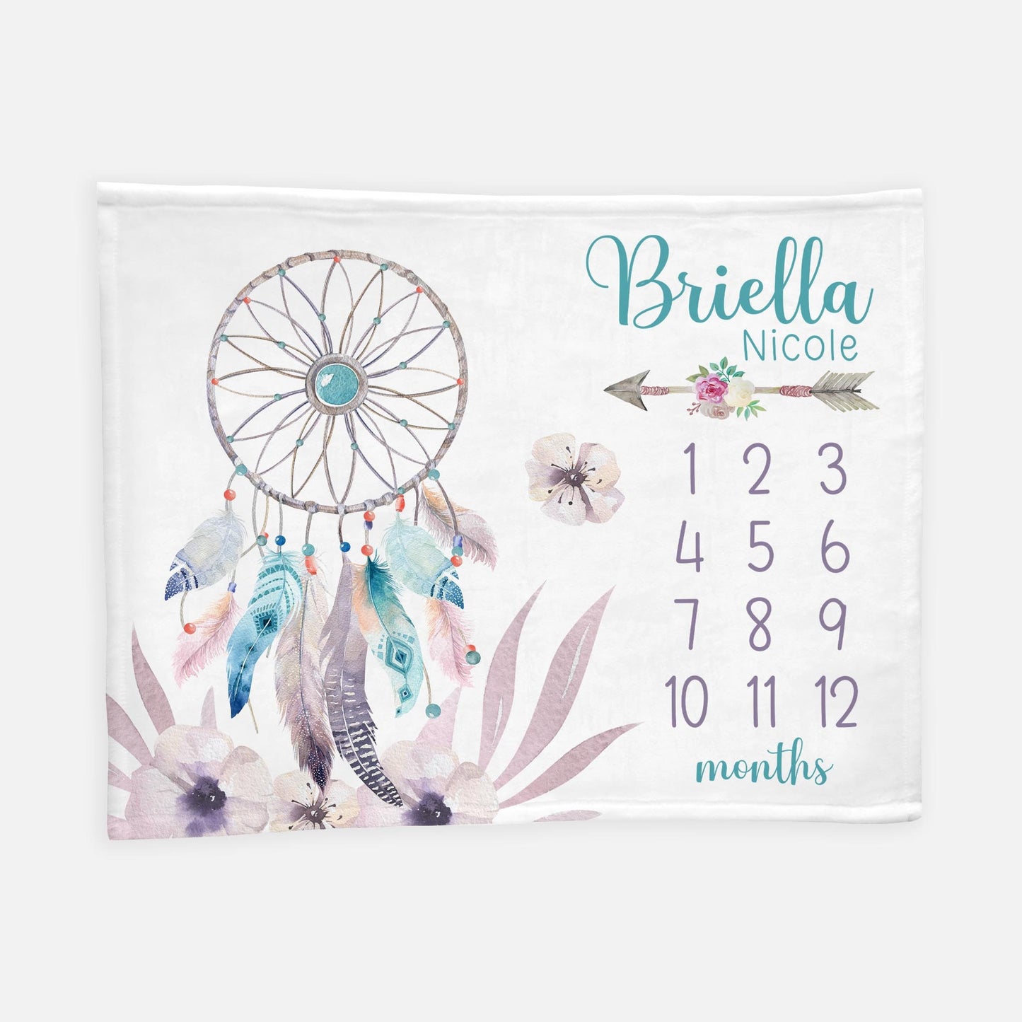 Dreamcatcher Milestone Blanket, G36