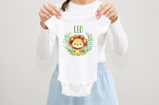 Lion Baby Bodysuit, S3