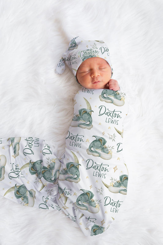 Dragon Swaddle Blanket, B49