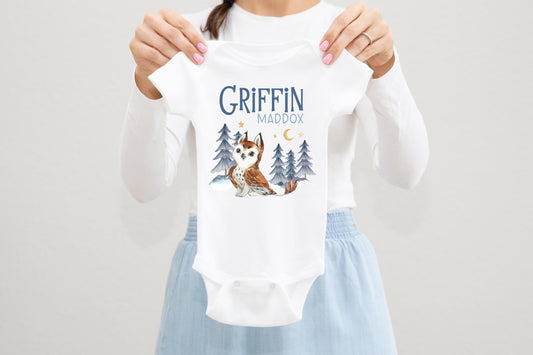 Griffin Baby Bodysuit, Boy Griffin Bodysuit, Baby Shower Gift, Pregnancy Reveal Baby Shirt, Girl Griffin Baby Outfit B42