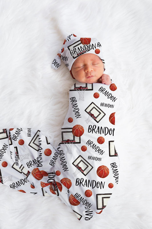 Basketball Swaddle Set, B52