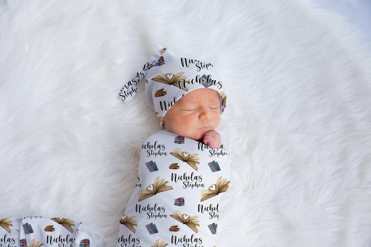 Story Book Swaddle Set