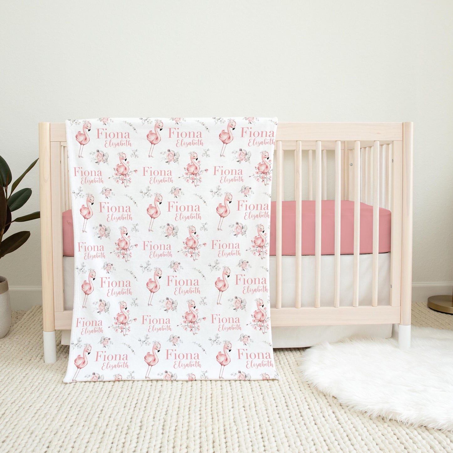 Flamingo Swaddle Set, Tropical G44