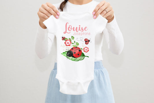 Ladybug Baby Bodysuit, G50