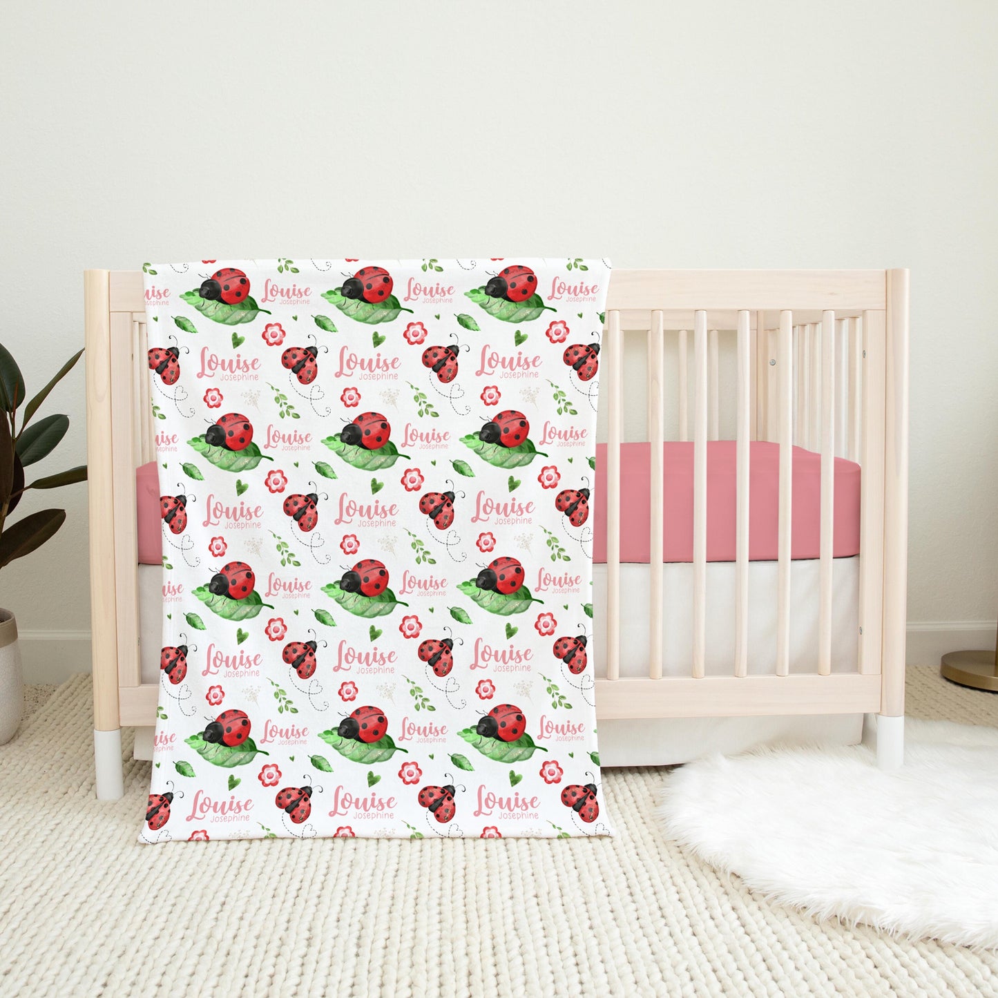 Ladybug Swaddle Set, G50