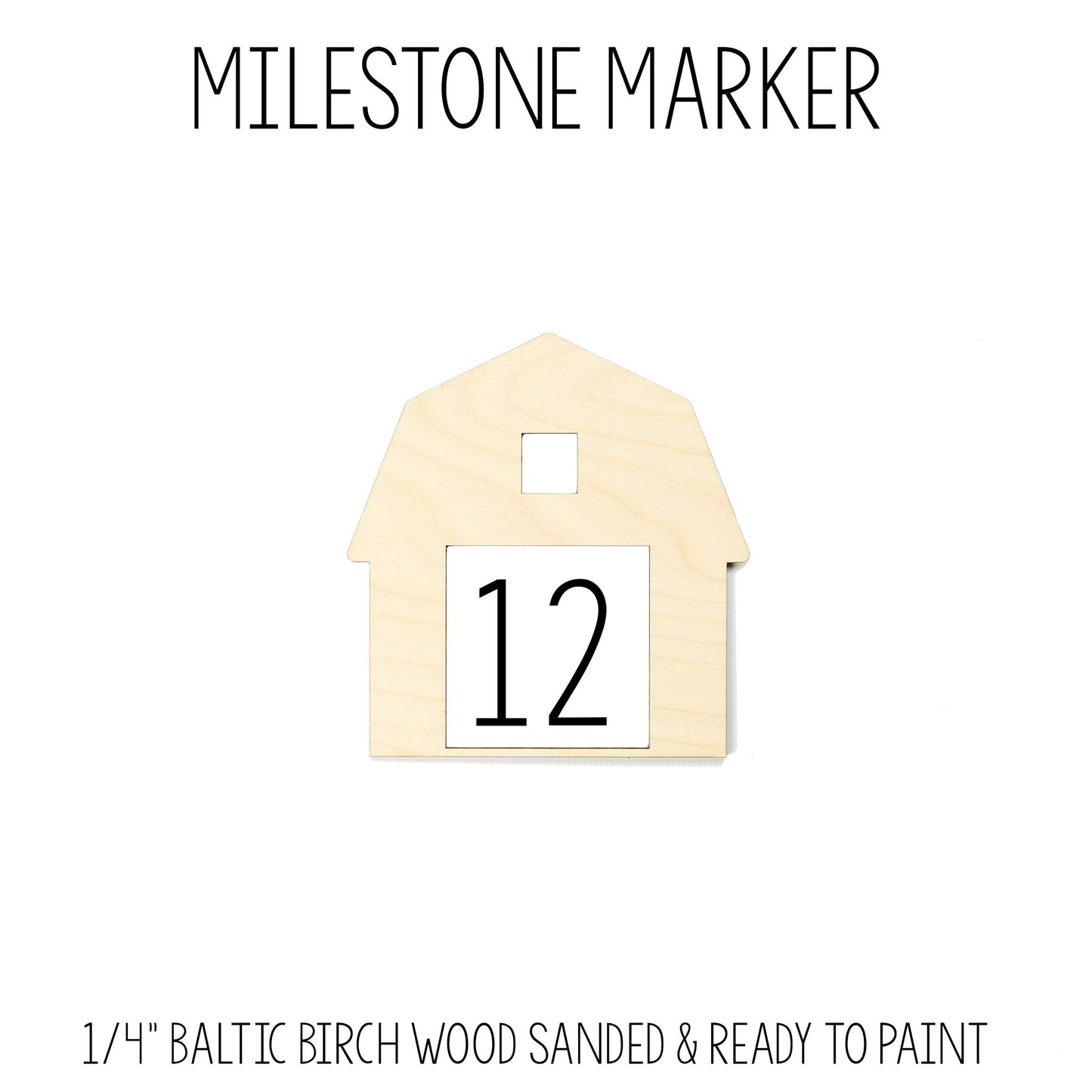 Tractor Baby Milestone Blanket, Farm Theme C33