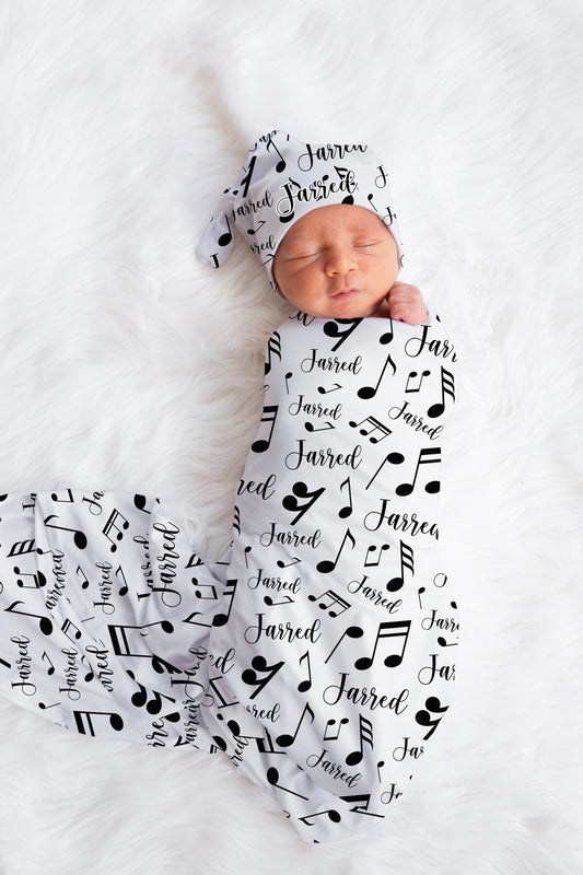 Music Swaddle Set