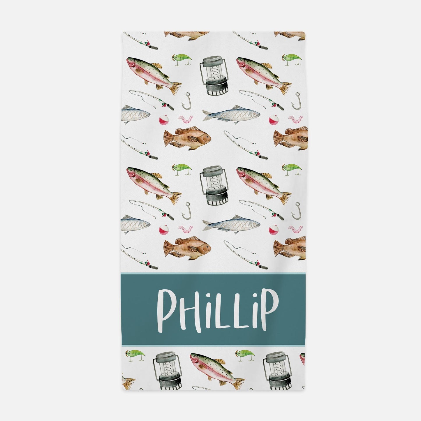 Fishing Beach Towel, O24