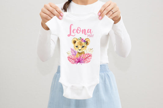 Lioness Baby Bodysuit, S59