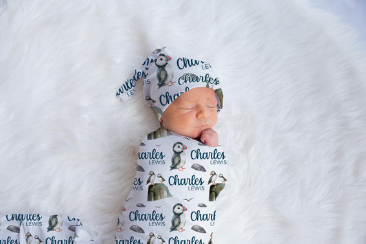 Puffin Swaddle Set, O37