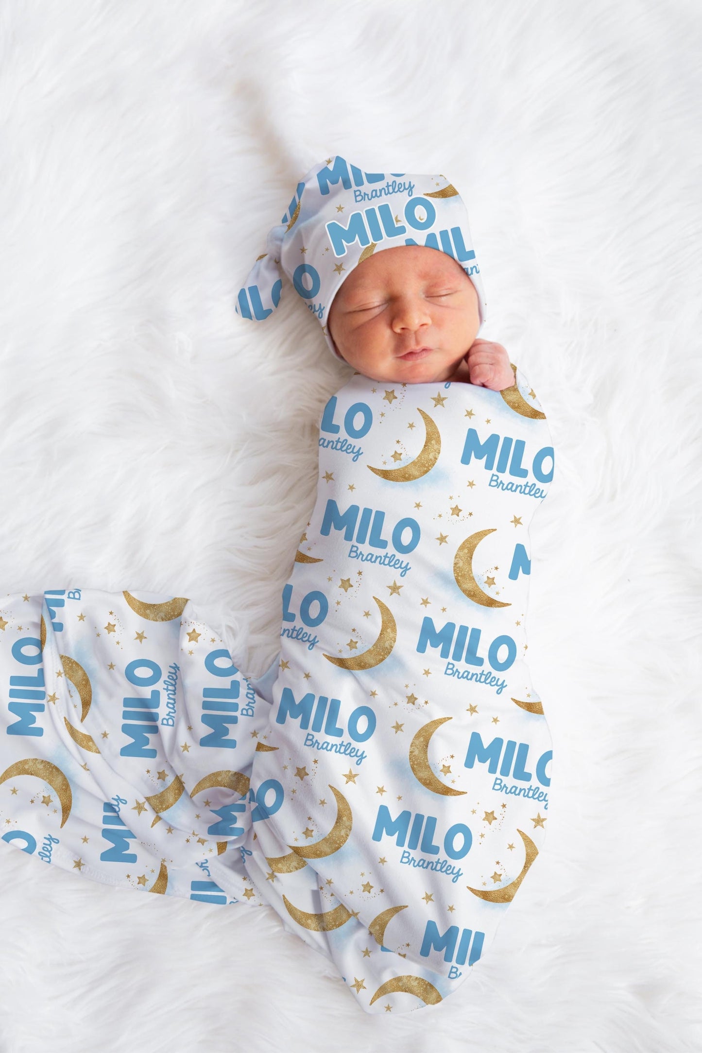 Moon Swaddle Set, Celestial T60