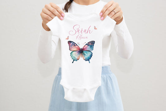 Butterfly Baby Bodysuit, G60