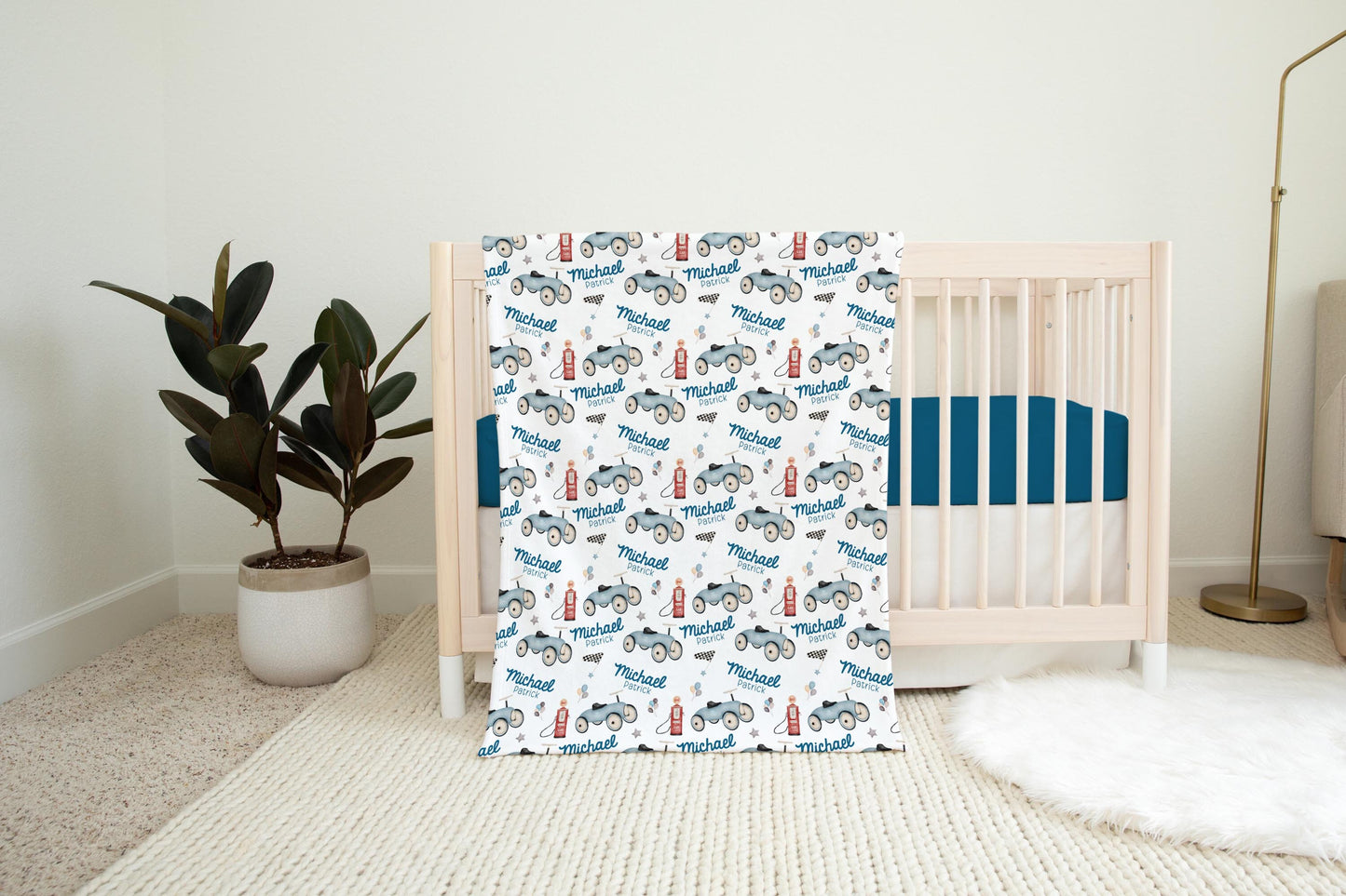 Race Car Swaddle Set, B66