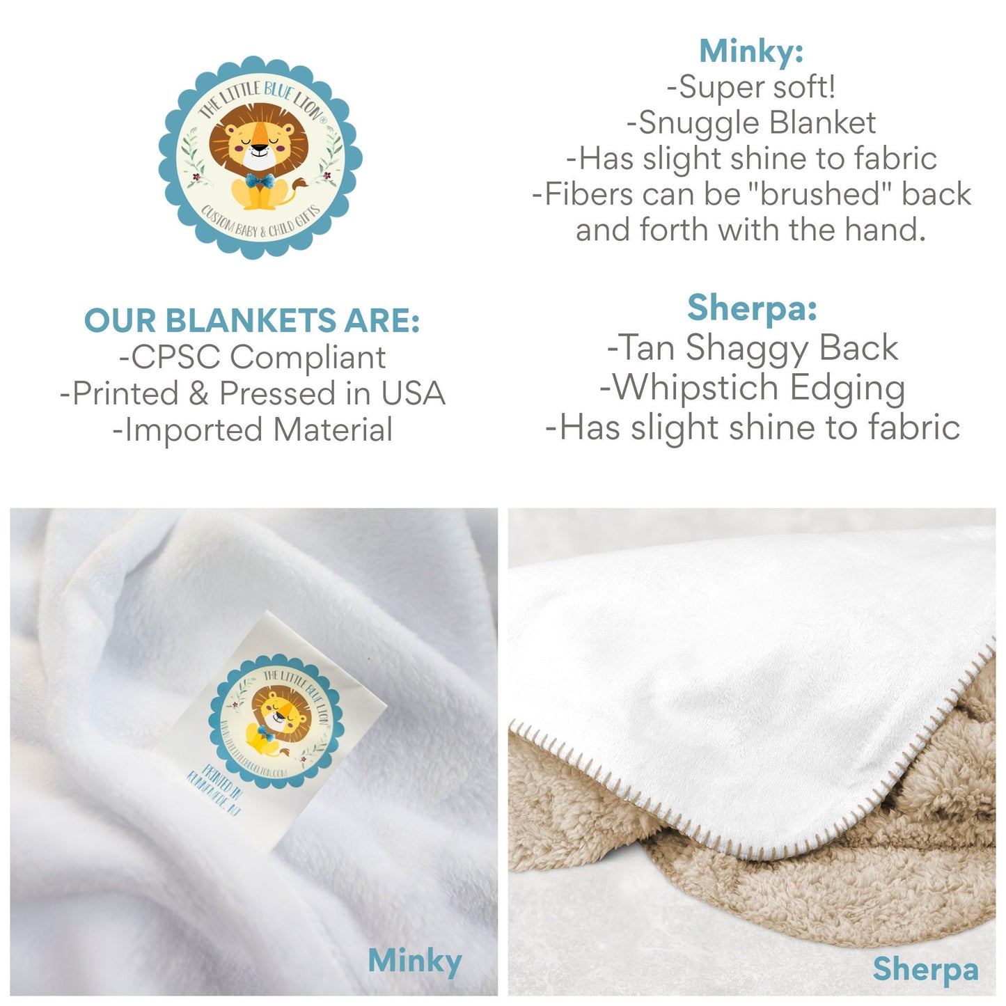 Personalized Girl Nutcracker Christmas Baby Blanket