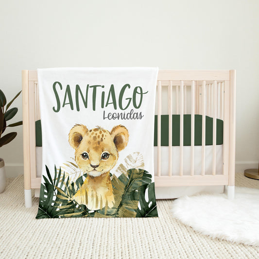 Lion Baby Blanket, Safari S31