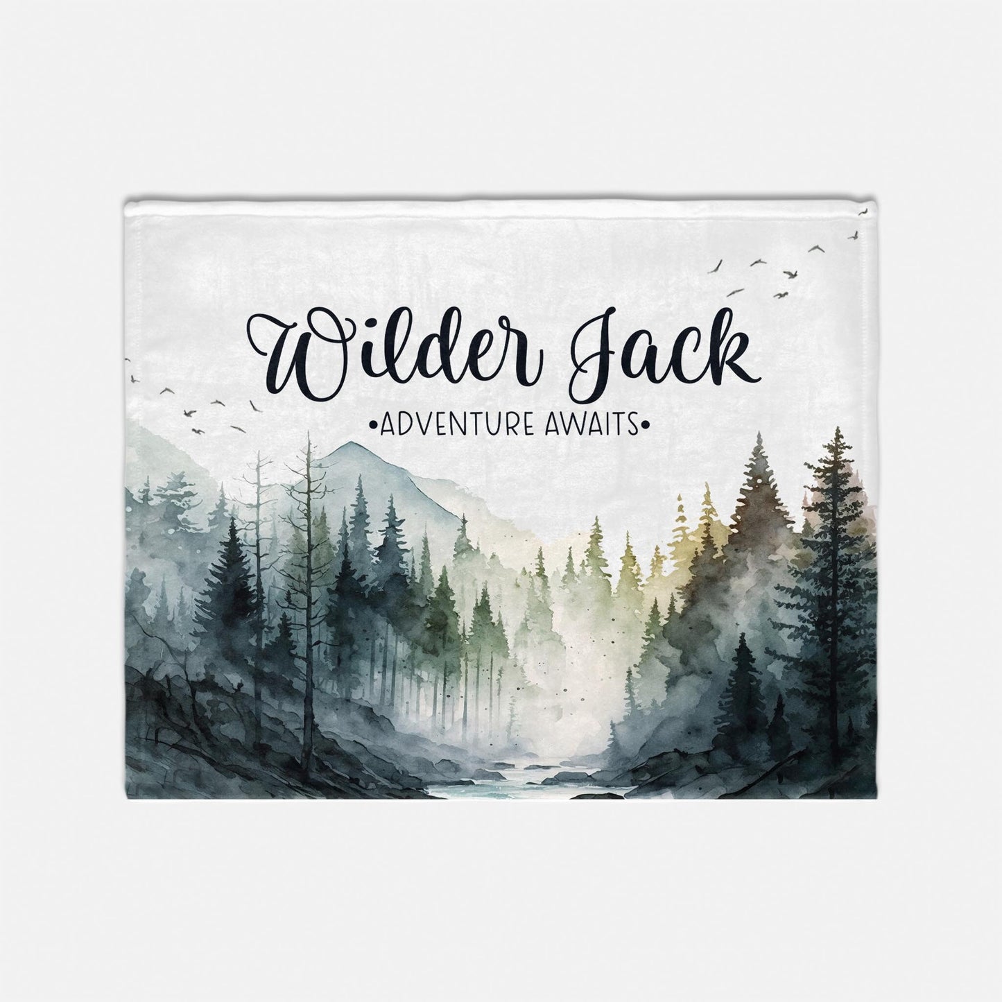 Mountains Baby Blanket, M28