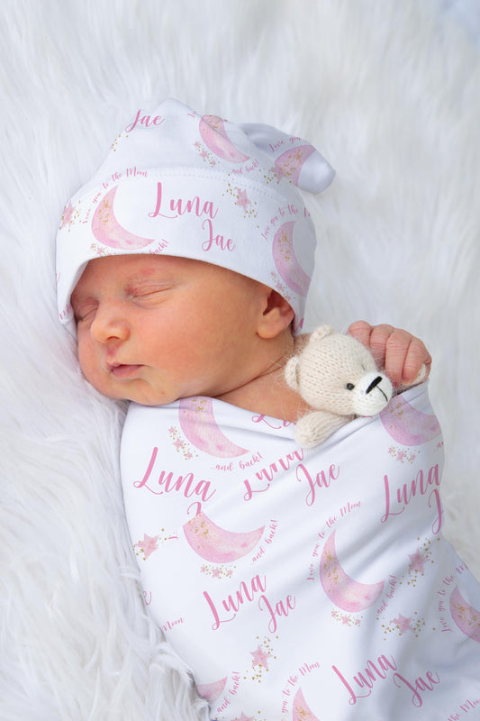 Luna Swaddle Set, Girl T20