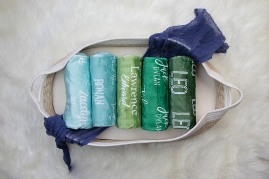 Personalized Name Blanket
