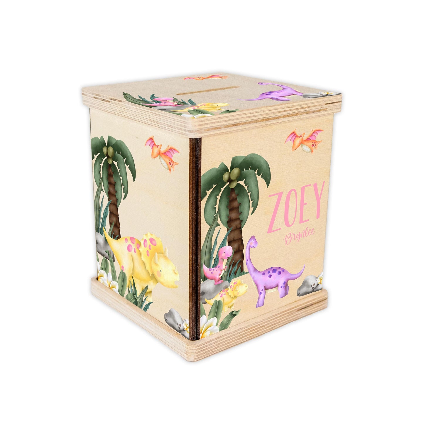 Girl Dinosaur Piggy Bank, G43