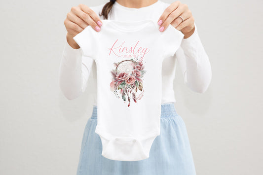 Dreamcatcher Baby Bodysuit, G66