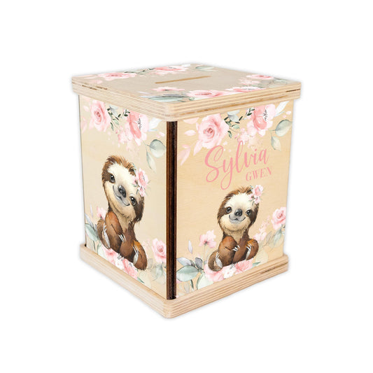 Sloth Piggy Bank, S45