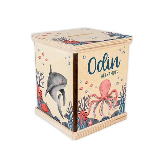 Octopus Piggy Bank, Sea Life O38