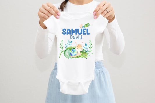 Snail Baby Bodysuit, B71