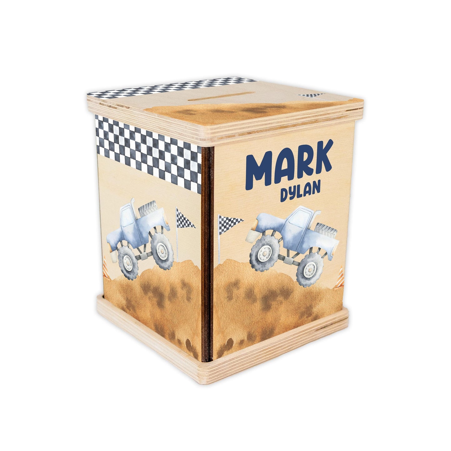 Monster Truck Piggy Bank, Boy B65