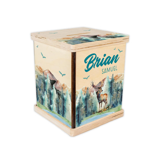 Mountain Buck Piggy Bank, Boy W52