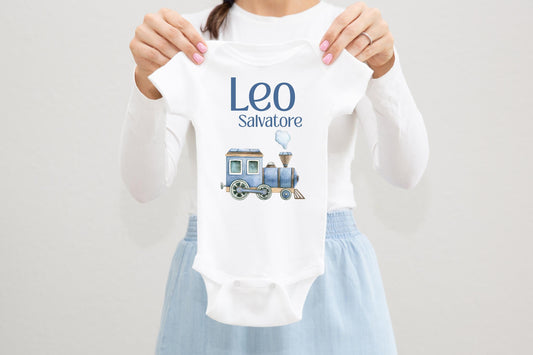 Train Baby Bodysuit, B75