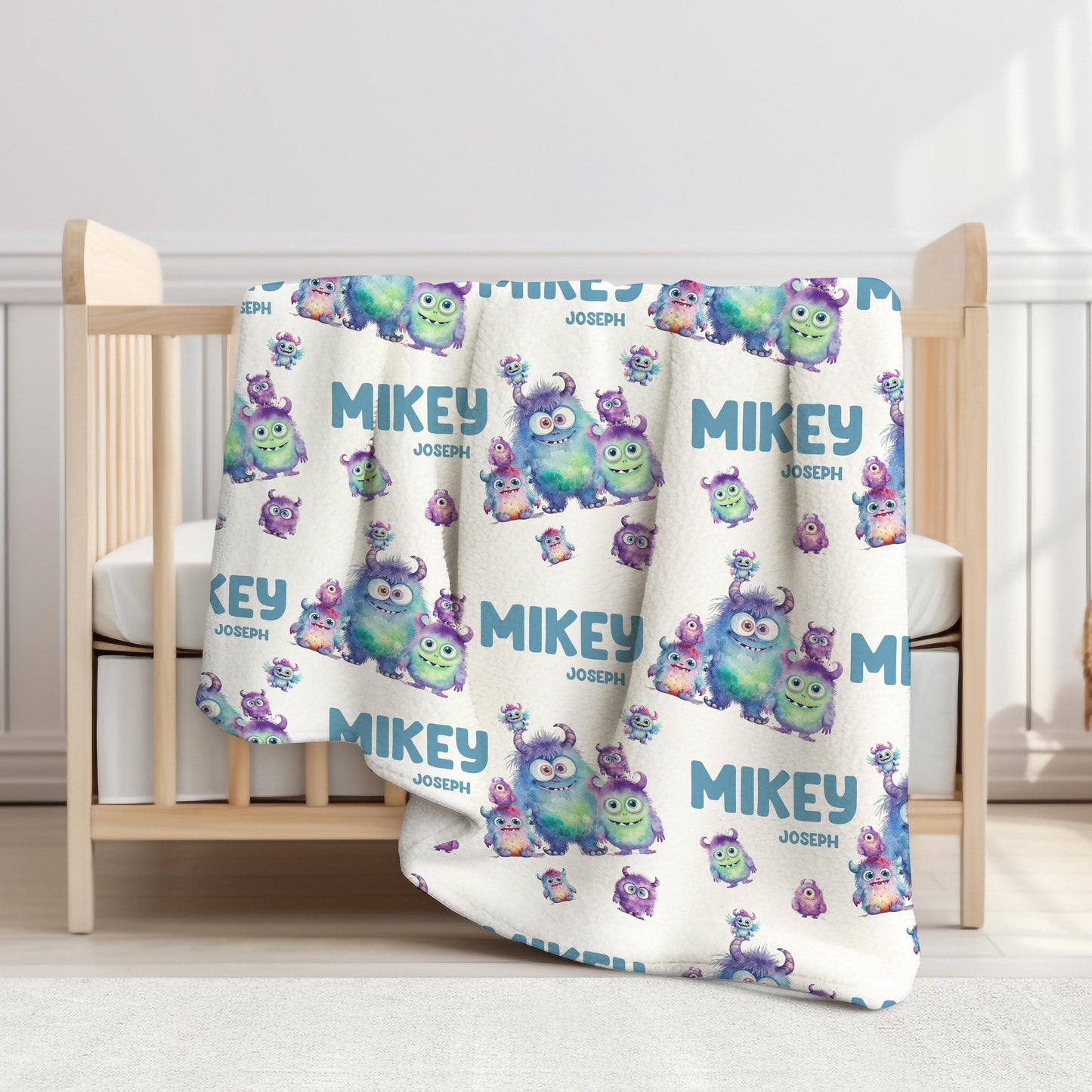 Monster Swaddle Blanket Set, B76