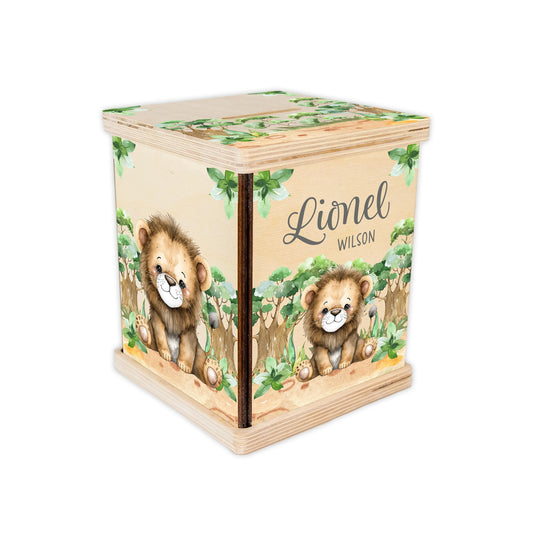 Lion Piggy Bank, Safari Girl S54