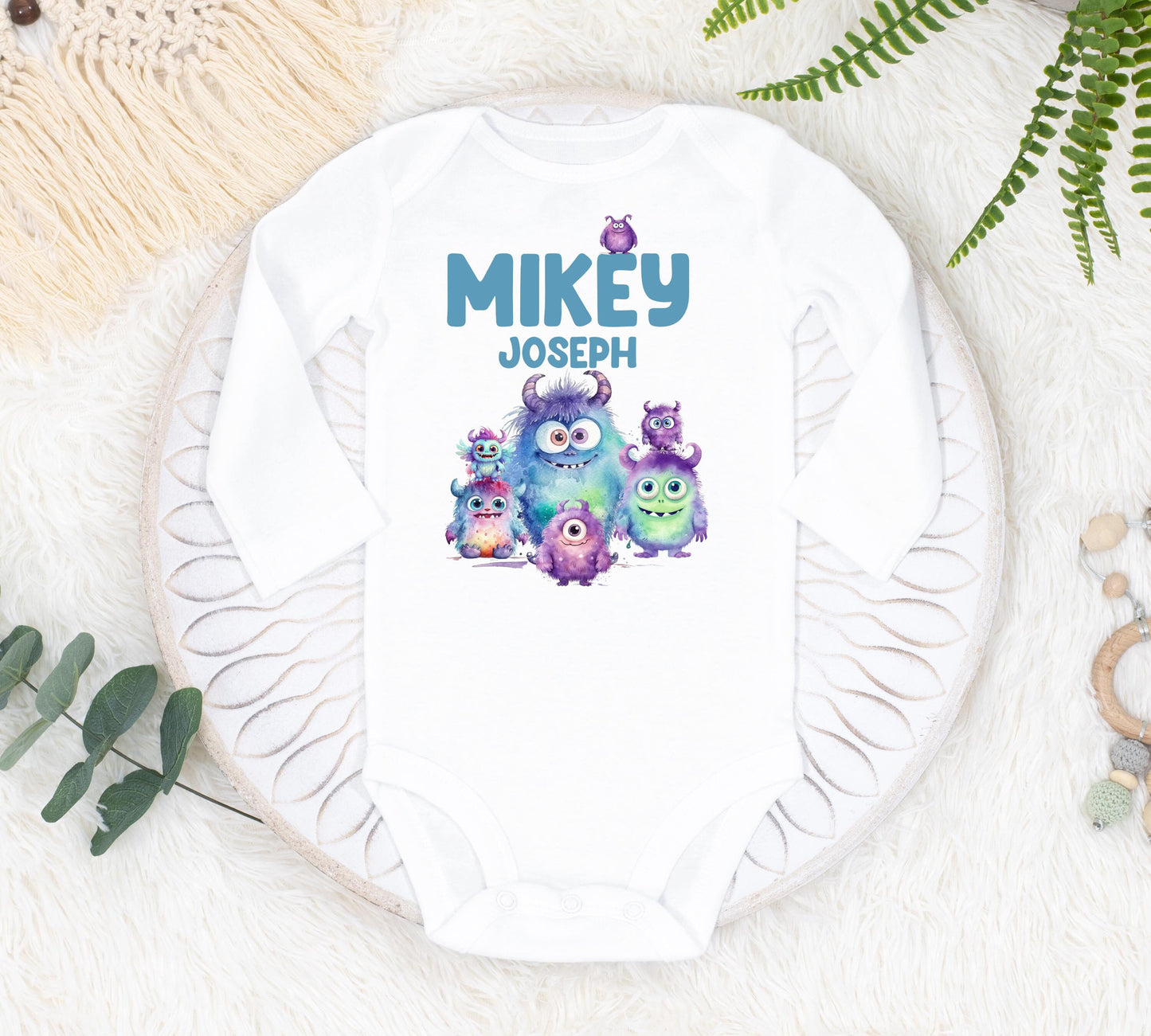 Monster Baby Bodysuit, B76