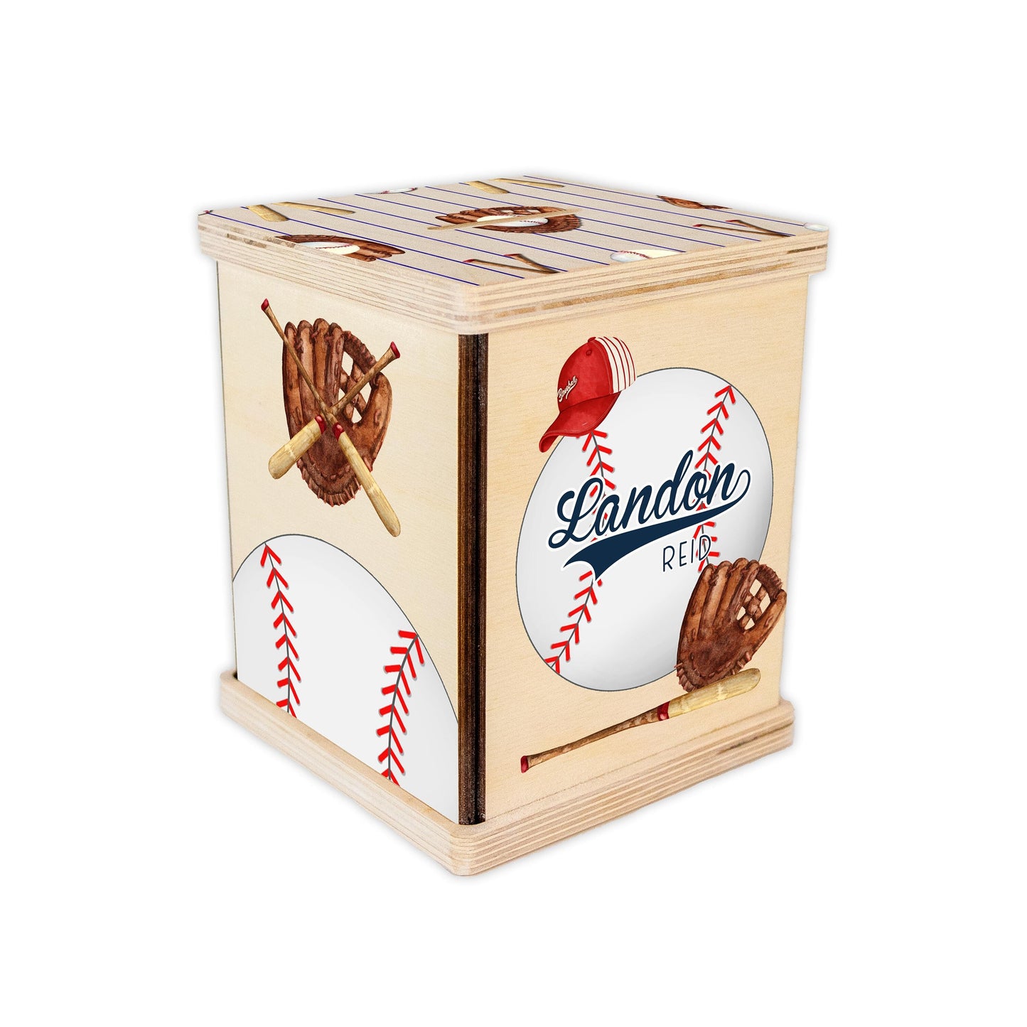 Baseball Piggy Bank, Sports Nursery B77