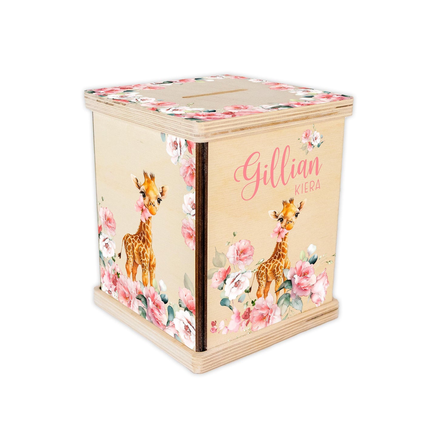 Girl Safari Piggy Bank, S67