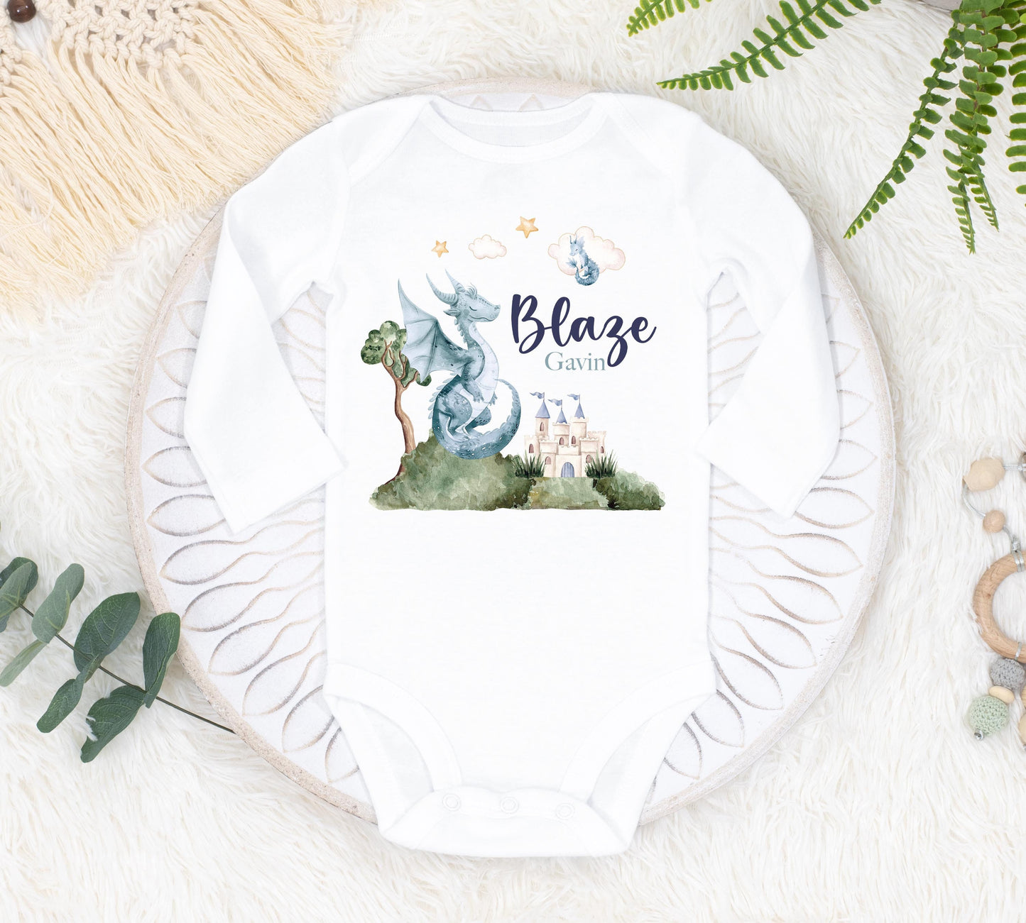 Dragon Baby Bodysuit, B81