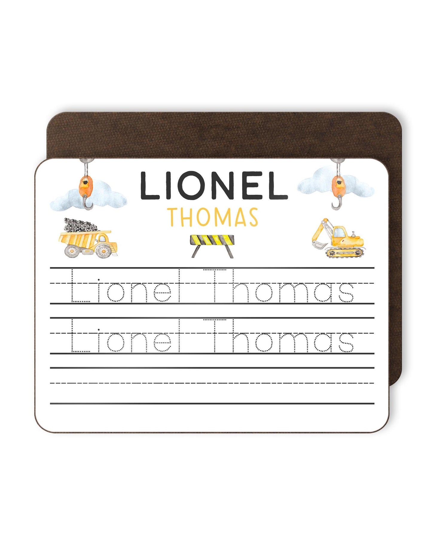 Construction Personalized Tracing Board, B21