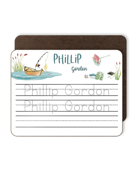 Fishing Personalized Tracing Board, O24