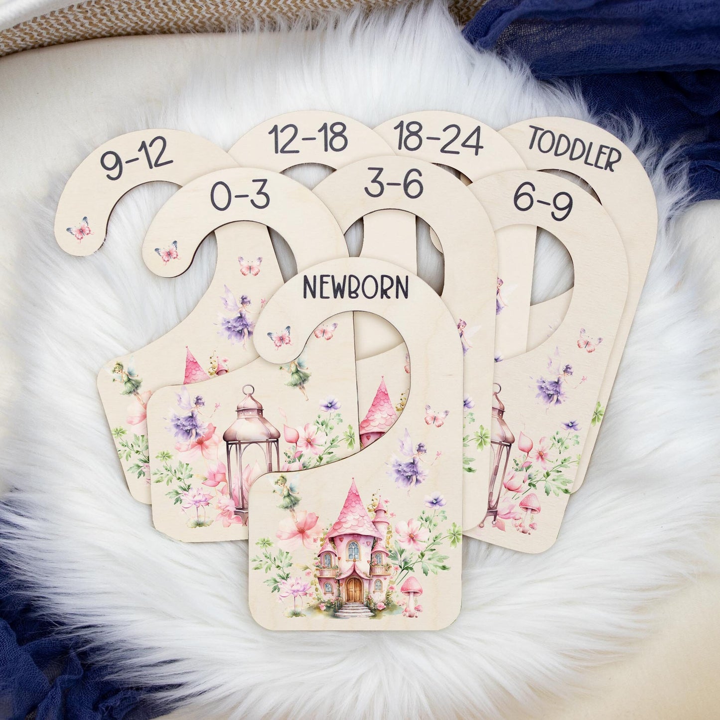 Fairy Wood Clothing Dividers, G77