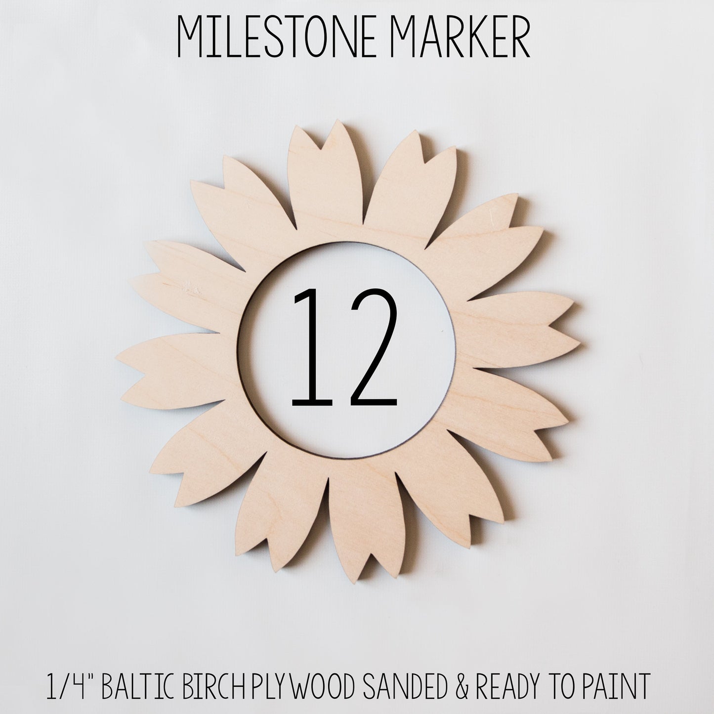 Daisy Milestone Blanket, F108