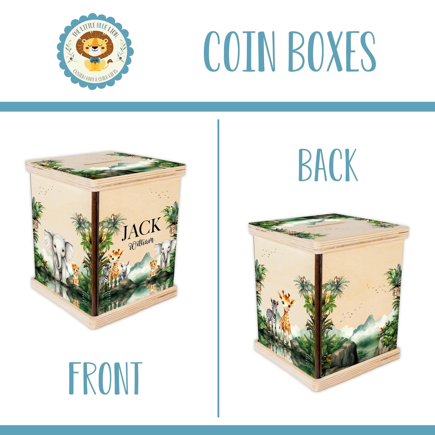 Safari Piggy Bank, S68