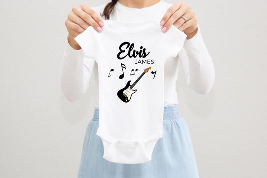 Guitar Baby Bodysuit, Music B82