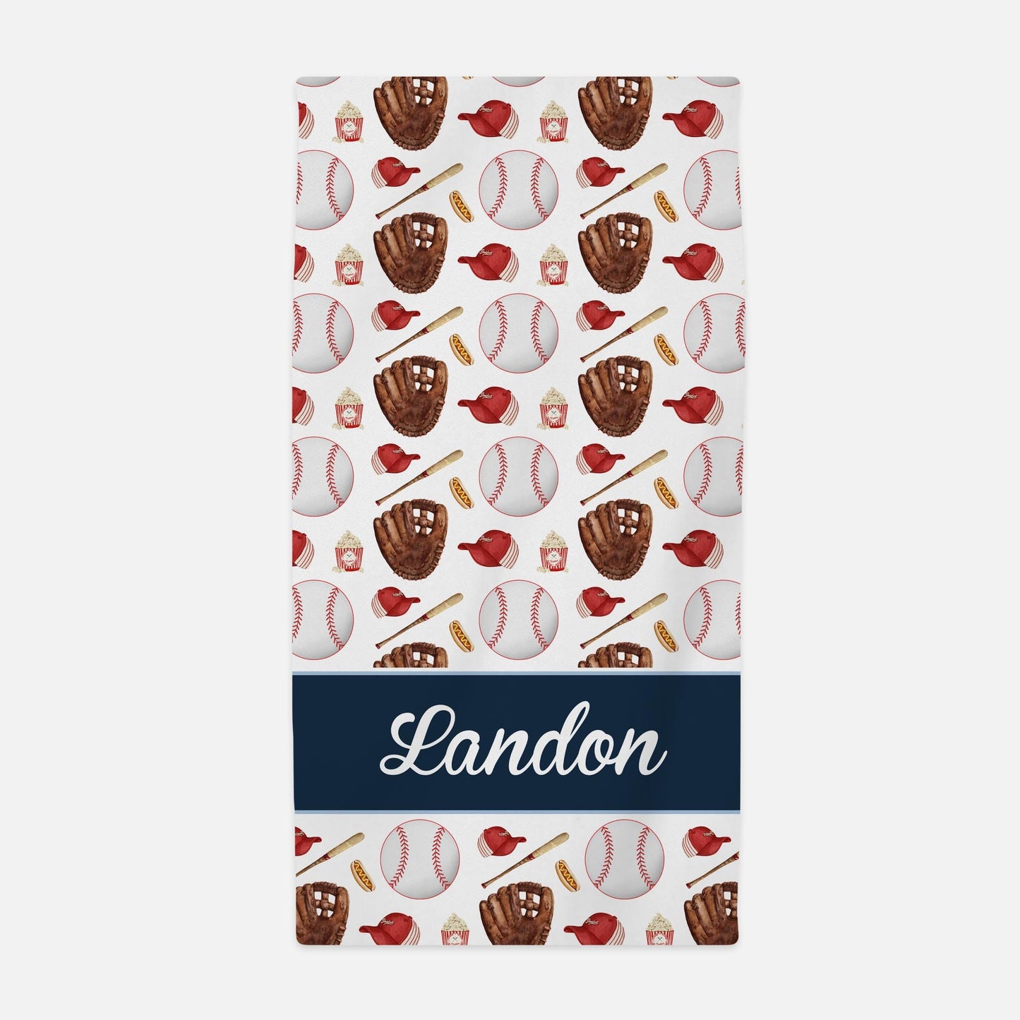 Baseball Beach Towel, B77