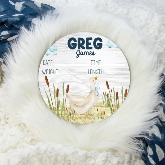 Goose Birth Stat Sign, B88