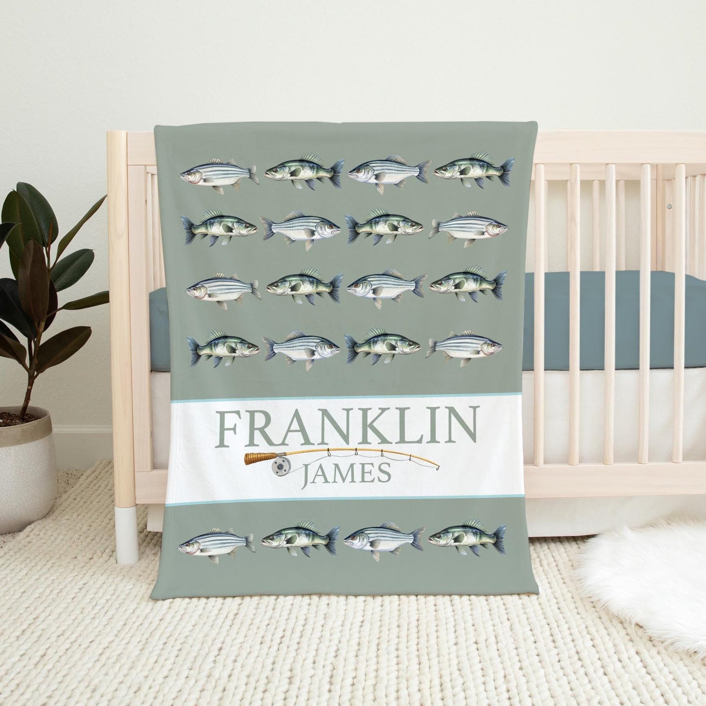 Freshwater Fish Blanket, O48