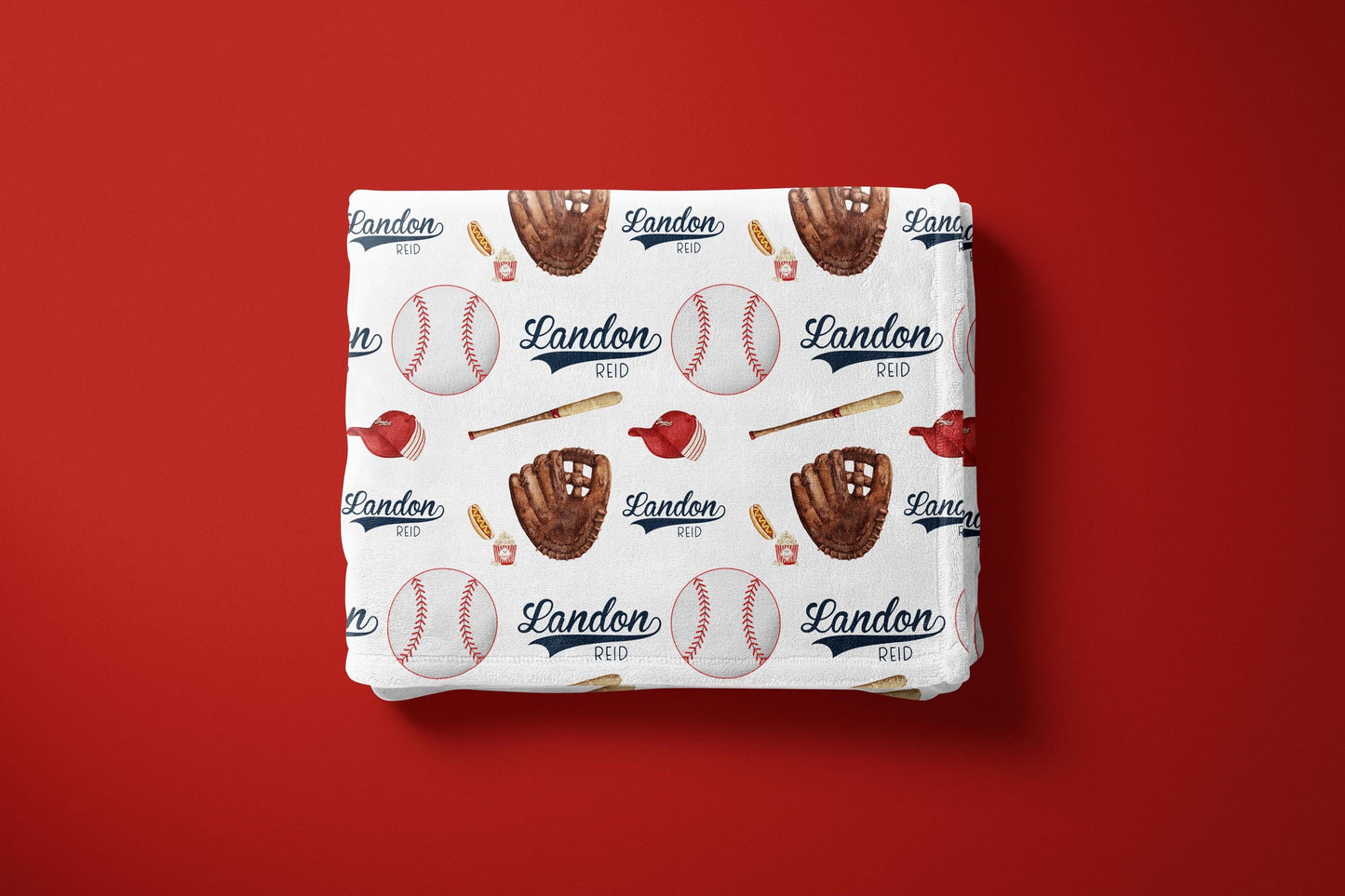 Baseball Blanket, Sports Theme B77