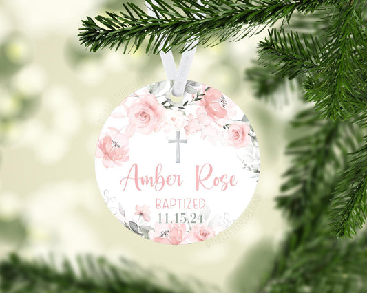 Baptism Christmas Ornament