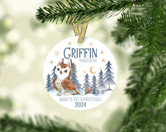 Griffin Baby First Christmas Ornament, B42
