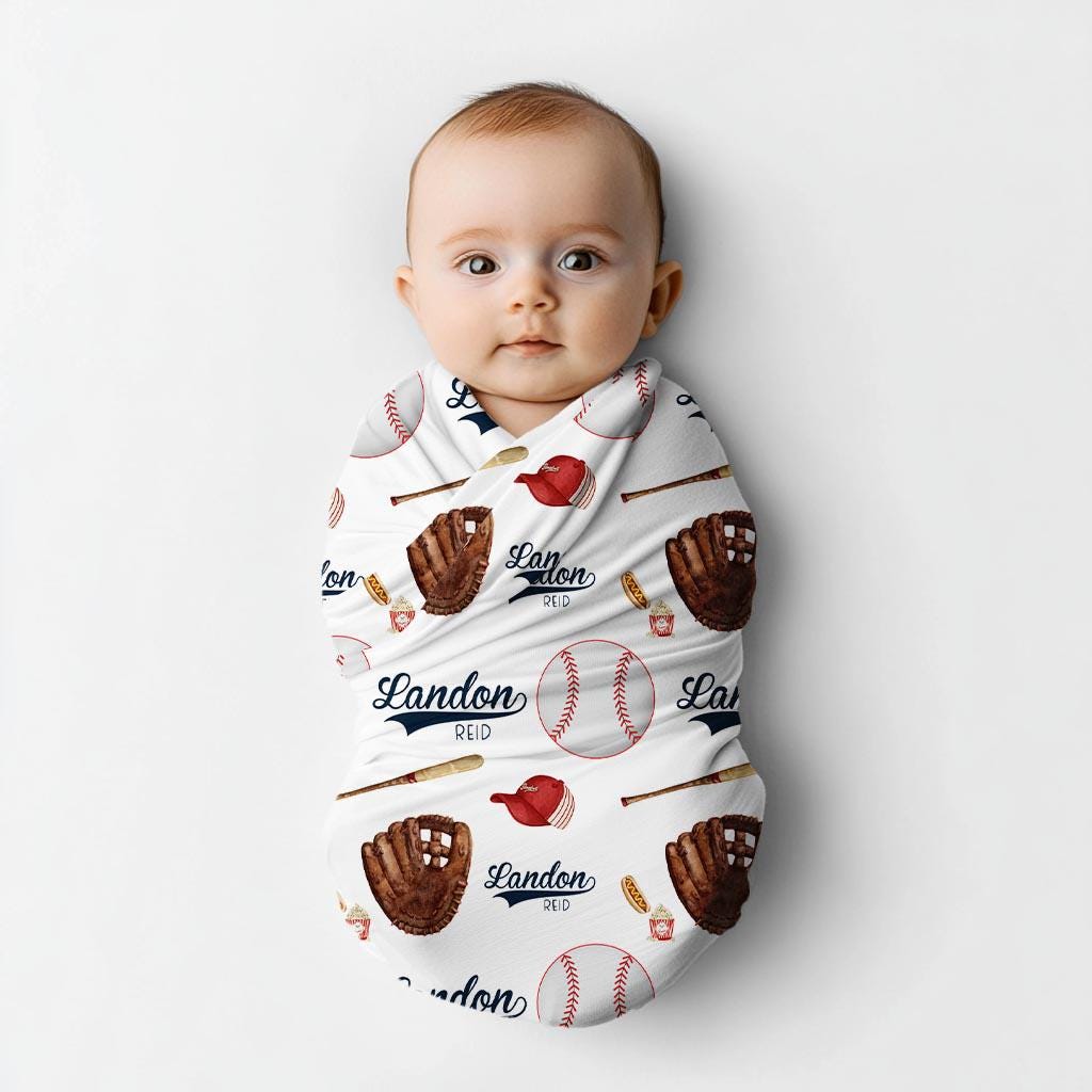 Baseball Blanket, Sports Theme B77