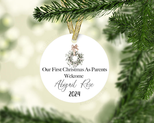 First Christmas as Parents Ornament